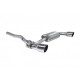 GPF-back / Echappement après filtre à particules avec valve Scorpion SBM083I BMW M135i xDrive (F40) GPF model 2020-2021