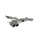 Cat-back / Echappement après catalyseur avec résonateur avec valve Scorpion SVW065 Volkswagen Golf R MK8 GPF Model 2021-2022