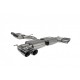 Cat-back / Echappement après catalyseur avec résonateur Scorpion SVW066 Volkswagen Golf R MK8 GPF Model 2021-2022
