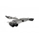 Cat-back / Echappement après catalyseur avec résonateur Scorpion SVW066C Volkswagen Golf R MK8 GPF Model 2021-2022