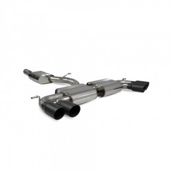Cat-back / Echappement après catalyseur avec résonateur Scorpion SVW066C Volkswagen Golf R MK8 GPF Model 2021-2022