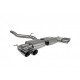 Cat-back / Echappement après catalyseur sans résonateur Scorpion SVWS066 Volkswagen Golf R MK8 GPF Model 2021-2022