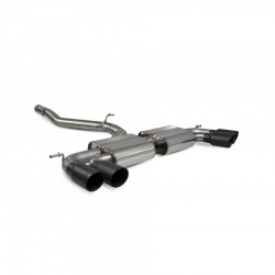 Cat-back / Echappement après catalyseur sans résonateur Scorpion SVWS066C Volkswagen Golf R MK8 GPF Model 2021-2022