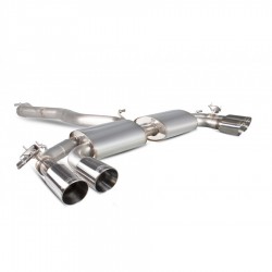 GPF-back / Echappement après filtre à particules sans résonateur avec valve Scorpion SAUS090 Audi SQ2 2019-2021