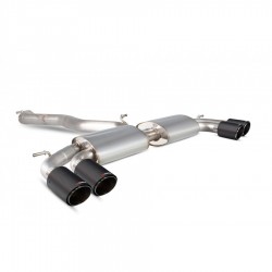 GPF-back / Echappement après filtre à particules sans résonateur sans valve Scorpion SAUS091CF Audi SQ2 2019-2021