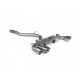 Cat-back / Echappement après catalyseur sans résonateur avec valve Scorpion SAUS093 Audi S3 8Y Sportback 2020-2021