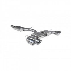 Cat-back / Echappement après catalyseur avec résonateur Scorpion SAU094 Audi S3 8Y Sportback 2020-2021