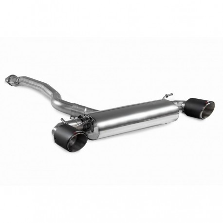 Cat-back / Echappement après catalyseur sans résonateur Scorpion STYS009CF Toyota Yaris GR / GR Circuit 2020-2021