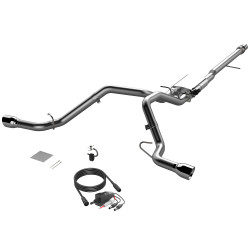 Cat-Back / Echappement après catalyseur QTP Screamer 410015 Chevrolet Silverado 1500 LT 2016