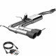 Cat-Back / Echappement après catalyseur Sorties noires QTP Screamer 410014B Chevrolet Silverado 1500 LTZ 2017
