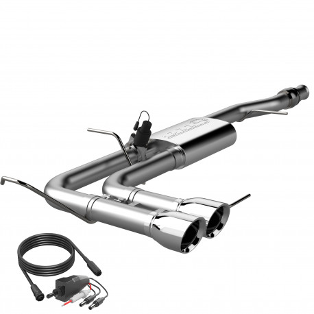 Cat-Back / Echappement après catalyseur QTP Screamer 410014 Chevrolet Silverado 1500 LT 2018