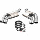 Axle-Back / Silencieux d'échappement Sorties Quad QTP Screamer 400117 Chevrolet Camaro SS 2018