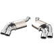 Axle-Back / Silencieux d'échappement Sorties Quad QTP Screamer 400117 Chevrolet Camaro SS 2018