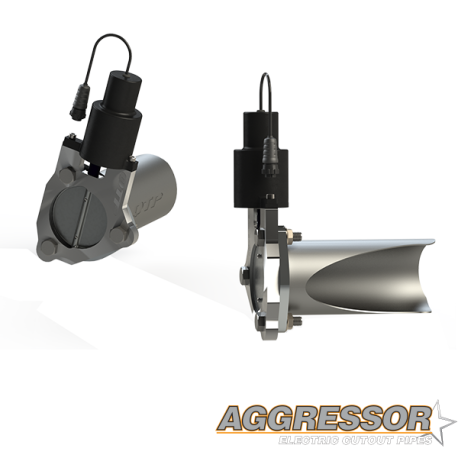 Pipes Cut-out Aggressor QTP 500116 Chevrolet Camaro SS 2016