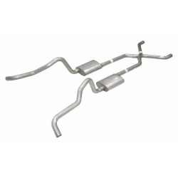 Crossmember-Back / Echappement avec X-pipe Chevrolet Bel Air Pypes SGC16