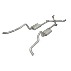 Crossmember-Back / Echappement avec X-pipe Chevrolet Bel Air Pypes SGC17V