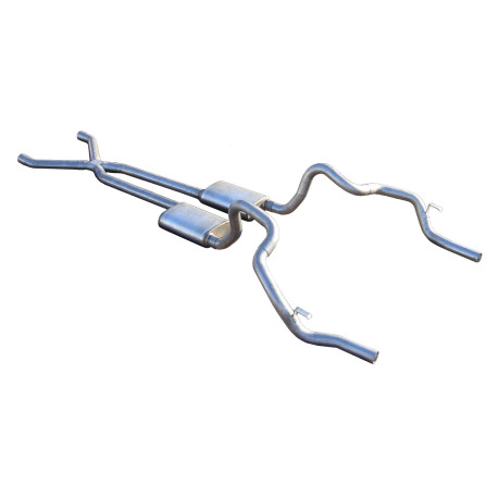 Pypes 1970-1981 Camaro Crossmember Back Exhaust Kit 2.5in SGF11V