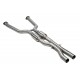Section avant avec cata sport 200 cellules X-pipe BMW M5 E60 V10