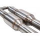 Section avant avec cata sport 200 cellules X-pipe BMW M5 E60 V10