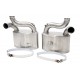 Echappement Porsche 911 993 Turbo Cat Back / Demi-ligne Son Sport