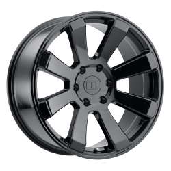 Jante Level 8 LEENF 17X8.5 5X4.5 G-BLK -24MM