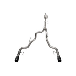 Cat-Back / Echappement après catalyseur 3'' / 76.2mm à 2.75'' / 70mm Corsa Performance 21185BLK