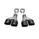 Kit de sorties 4'' / 101.6mm Corsa Performance 14068BLK