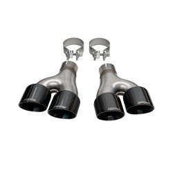 Kit de sorties 4'' / 101.6mm Corsa Performance 14068BLK