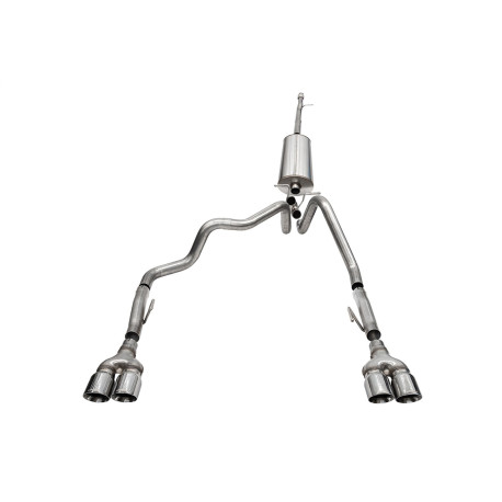 Cat-Back / Echappement après catalyseur 3'' / 76.2mm à 2.5'' / 63.5mm Corsa Performance 21238