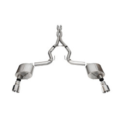 Cat-Back / Echappement après catalyseur 3'' / 76.2mm Corsa Performance 21250