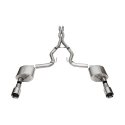 Cat-Back / Echappement après catalyseur 3'' / 76.2mm Corsa Performance 21251