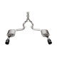 Cat-Back / Echappement après catalyseur 3'' / 76.2mm Corsa Performance 21255BLK