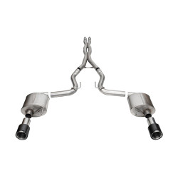 Cat-Back / Echappement après catalyseur 3'' / 76.2mm Corsa Performance 21255CF