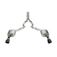Cat-Back / Echappement après catalyseur 3'' / 76.2mm Corsa Performance 21270BLK