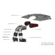 Kit d'admission Eventuri en carbone pour Audi V8 TT EVE-4V8TT-CF-INT