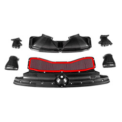 Kit d'admission Eventuri en carbone modifié pour Audi RS6 C8 EVE-C8RS6-CFM-INT
