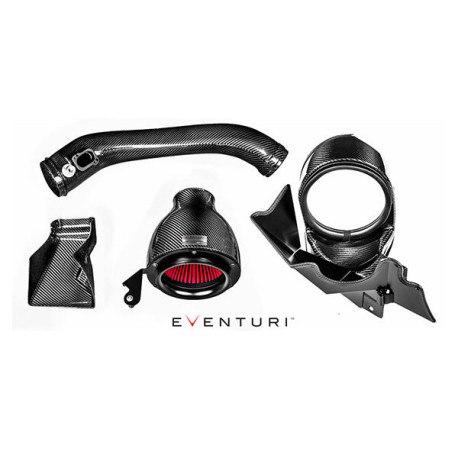 Kit d'admission Eventuri V2 en carbone pour moteurs N55 EVE-N55V2-CF-INT
