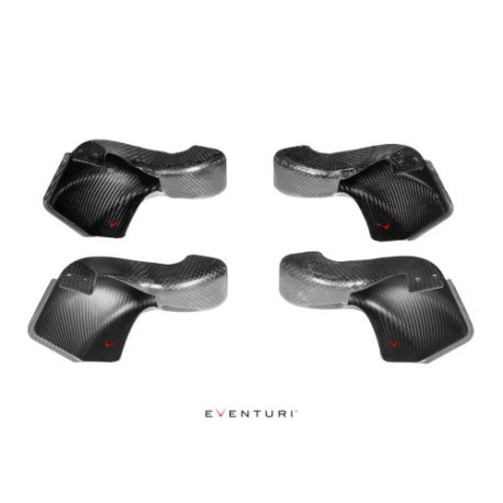 Système de refroidissement secondaire Eventuri en fibre de carbone pour BMW G8X M3/M4 EVE-G8XM-CF-SC