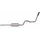 Cat Back / Ligne après catalyseur Simple en inox GIBSON Chevrolet C20 Pickup Cheyenne 7.4L V8 1975 - 615566
