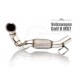 Echappement inox à valves FI Exhaust pour VW Golf 7 R (2015 - ...)