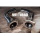 Echappement inox à valves FI Exhaust pour Porsche 991 Turbo (2013 - ...)