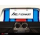 Echappement inox à valves FI Exhaust pour Porsche 991 GT3 (2013 - ...)