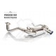 Echappement inox à valves FI Exhaust pour Porsche 981 Cayman (2014 - ...)