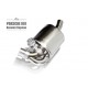 Echappement inox à valves FI Exhaust pour Porsche 981 Cayman (2014 - ...)