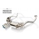 Echappement inox à valves FI Exhaust pour Porsche 981 Cayman (2014 - ...)