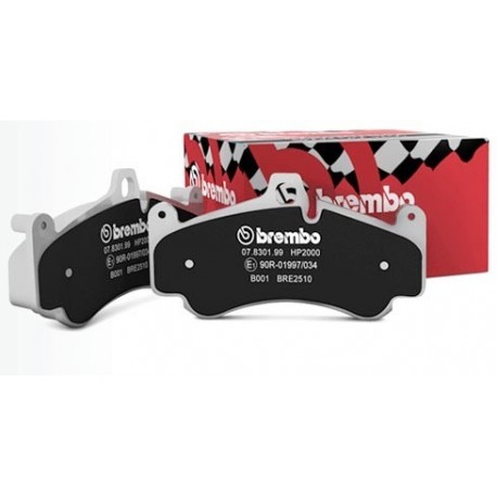 Plaquettes Avant Brembo 07.B314.65 pour Land Rover